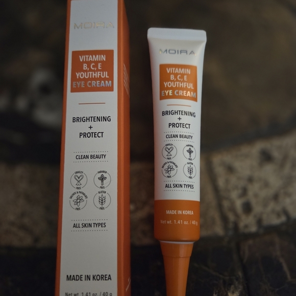 Moira Vitamin B, C, E Youthful Eye Cream, a clean beauty product made in Korea. - Picture 4 of 4